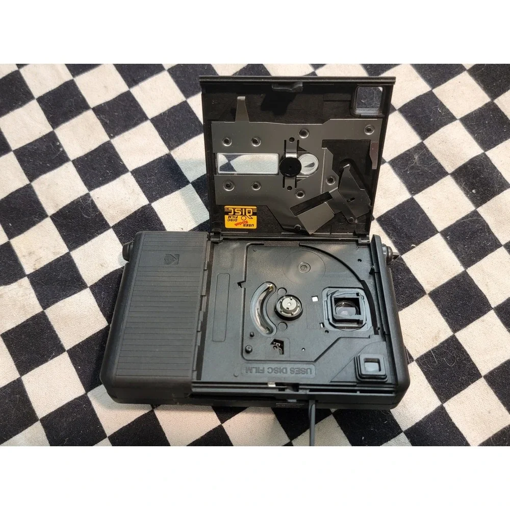 Kodak Disc 6100 Vintage Disc Film Camera Flash Clean